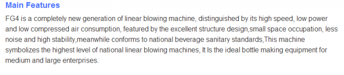 Máquina que sopla de la botella Lleno-automática de alta densidad del ANIMAL DOMÉSTICO 250ml-2000ml/6500-8000BPH