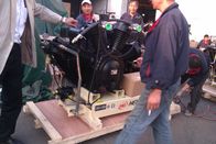 Motor ahorro de energía de SIEMENS del pistón de aire del aumentador de presión de alta presión industrial del compresor